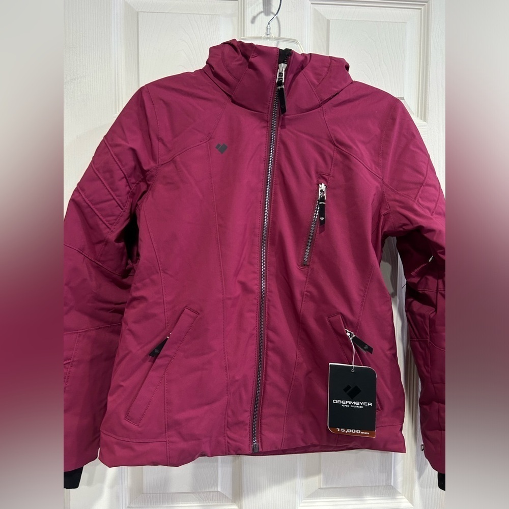 Obermeyer Girls Teen XL 13 Rayla Insulated Snow Jacket Ski Snowboard NWT Pink